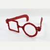 Необычные очки - шаблон трафарет для 3Д ручки