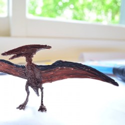 Птеродактиль (птерозавр) - шаблон трафарет для 3Д ручки