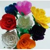 Разноцветные розы - шаблон трафарет для 3Д ручки