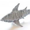 Акула - шаблон трафарет для 3Д ручки