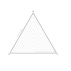 Пирамида различных размеров - шаблон трафарет для 3Д ручки