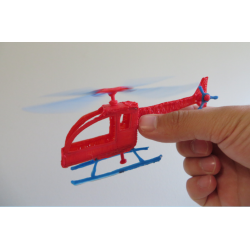 Вертолет - шаблон трафарет для 3Д ручки