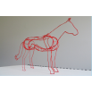 Лошадь и единорог - шаблон трафарет для 3Д ручки