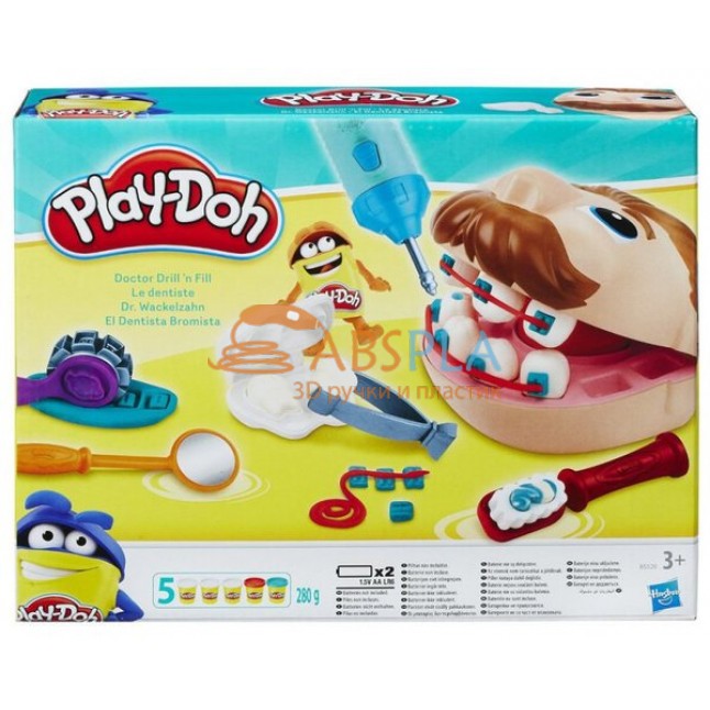 Игровой набор пластилина Play Doh "Мистер зубастик"