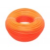 Моток оранжевого PLA пластика 1.2кг ~ 400 м.