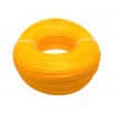Моток желтого PLA пластика 1.2 кг ~ 400 м.
